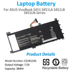 ASUS VivoBook S14 S451 S451LA S451LN S451LB Battery C21N1335