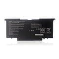 C22-UX31 Laptop Battery for ASUS Zenbook UX31 UX31A, 7.4V 50Wh, matte black inverted U-shape Li-Polymer pack with multi-colored wire connector.