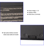 C31N1303 Battery for ASUS ROG Essential PU401 PU401L PU401LA GL502VY 11.1V 44Wh