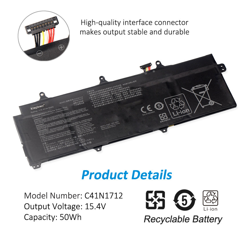 C41N1712-15.4V-50Wh-Laptop-Battery