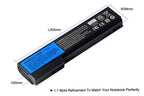 CC06 CC06XL Battery for HP EliteBook 8460p 8470p 8560p 8570p 8760p ProBook 6360b 6460b 6470b 6560b — 10.8V 56Wh