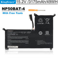 Clevo-NP50DE-49WH-3175mAh-NP50BAT-4-Laptop-Battery
