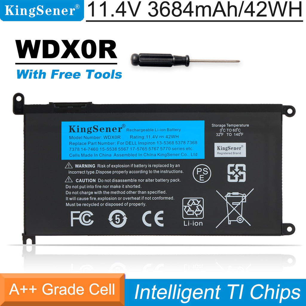    DELL-Alienware-3684mAh-42WH-WDX0R-Laptop-Battery