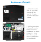 DELL-Alienware-PT6V8-Laptop-Battery-63WH