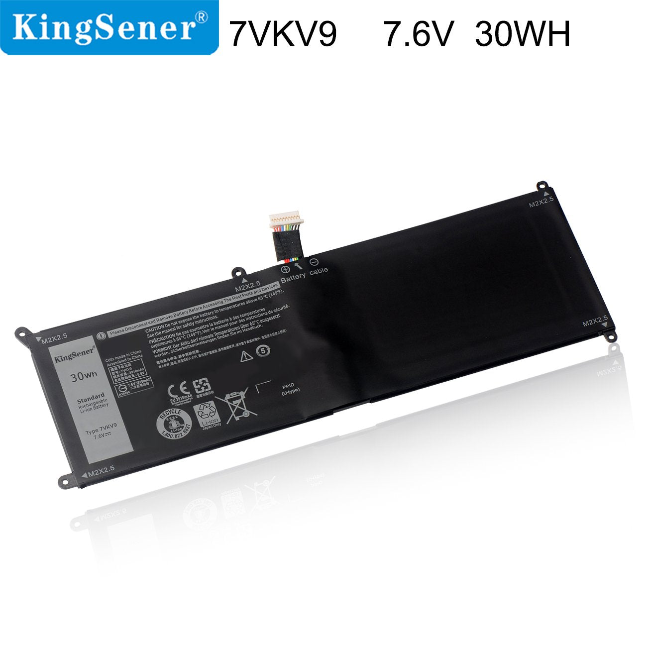 Dell-Latitude-7VKV9-laptop-battery-30WH