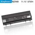 N5YH9 Laptop Battery Replacement For DELL Latitude E5440 E5540 VJXMC VV0NF 0K8HC 7W6K0 CXF66 0K8HC 9CELL 11.1V 97WH | KingSener
