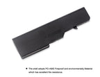L09S6Y02 notebook battery for Lenovo G460 V360, 10.8V 48Wh, rear view highlighting certification marks and model L09L6Y02