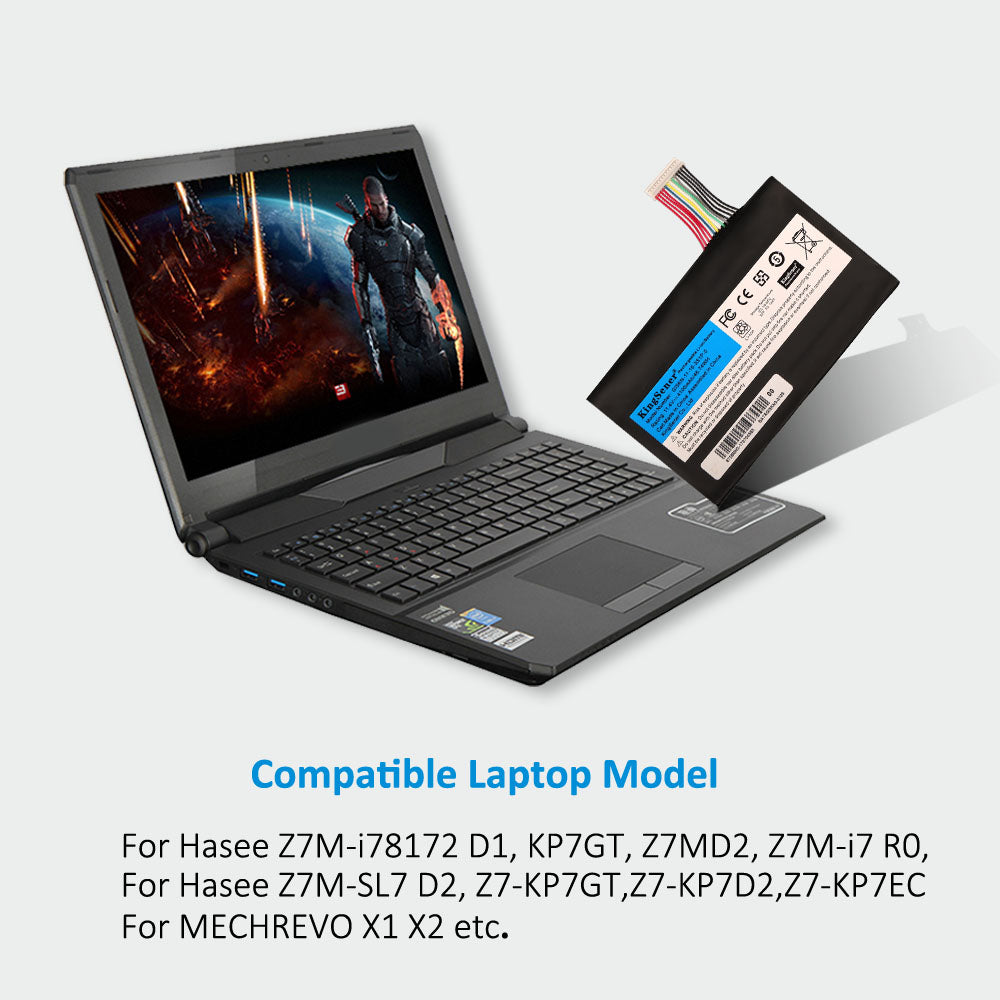 Hasee-46.74WH-GI5KN-00-13-3S1P-0-Laptop-Battery