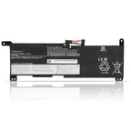 L19M2PF0 Replacement Laptop Battery for Lenovo, , front view of slim black internal battery with connector wires.