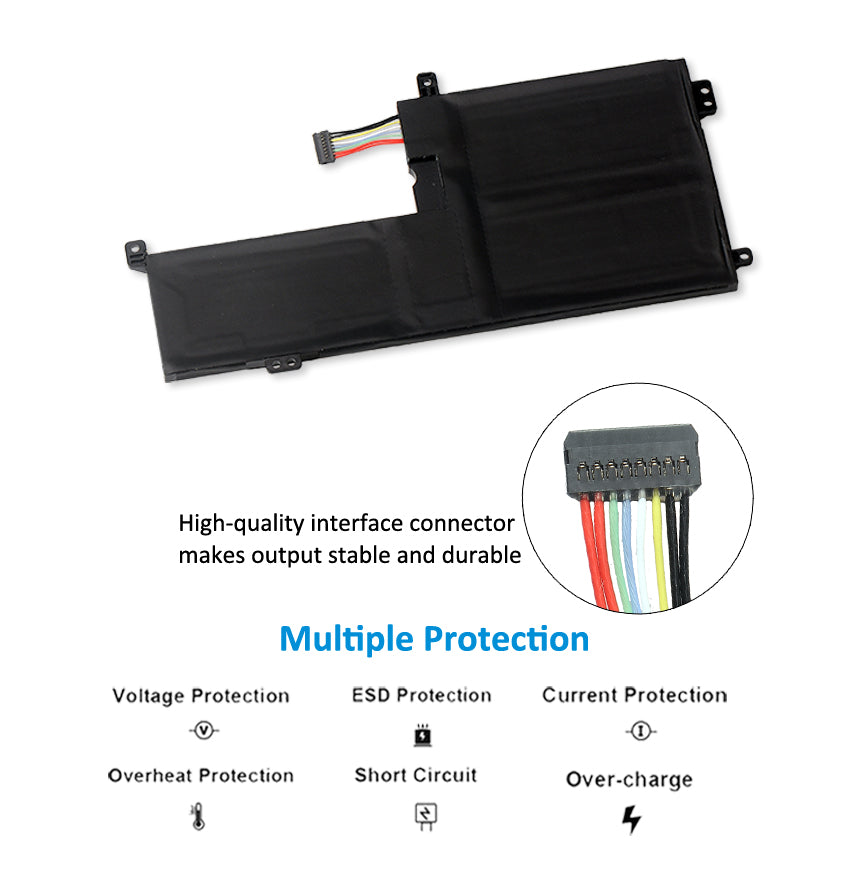 L18M3PF2 3280mAh/36WH Laptop Battery For Lenovo IdeaPad L340 L340-15API L340-15IWL V155-15API L18D3PF1 L18L3PF1 L18C3PF2 5B10T03402 | KingSener