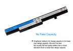 M4450 notebook battery for Lenovo E40-70 E40-80, 14.4V 41Wh, rear view showing certification marks and model L13L4A01