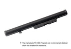 M4450 battery pack for Lenovo, 14.4V 41Wh, perspective view highlighting the thin design and connector interface